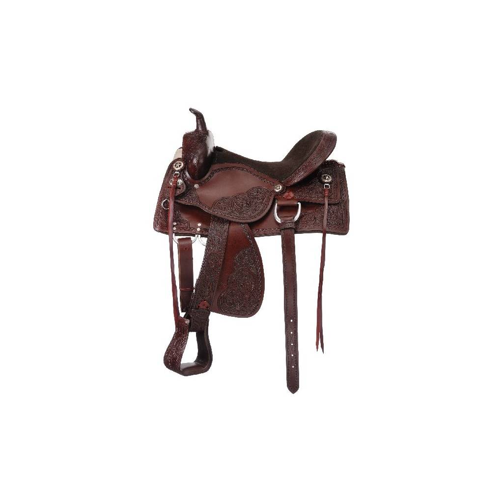 Kelly Silver Star Jacksonville Trail Saddle Package