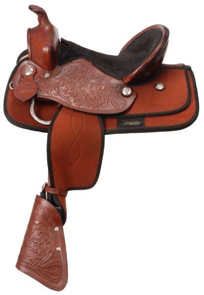 King Series Blaze Synthetic Pony Saddle Package