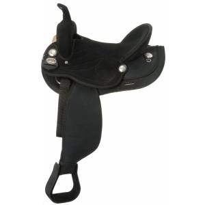 King Series Suede Seat Synthetic Trail Saddle Package