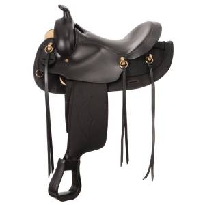 King Series Synthetic Gaited Round Skirt Saddle Package