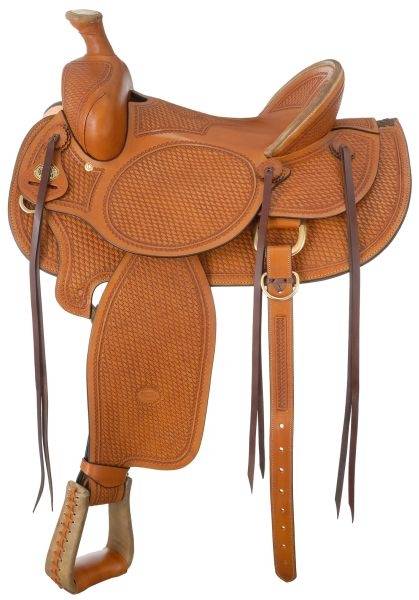 Silver Royal Santa Fa Rancher Saddle Package