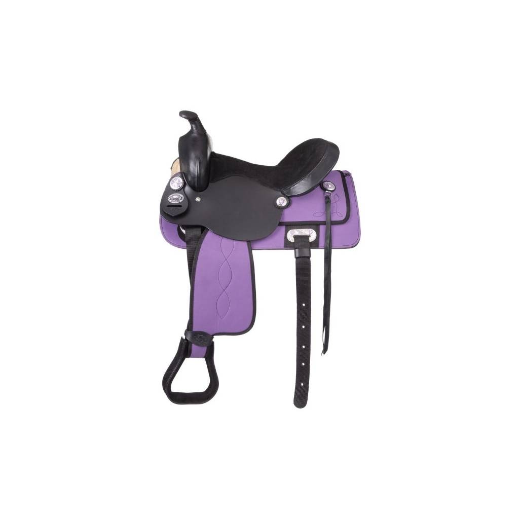 King Series Krypton Synthetic All Around Youth Saddle
