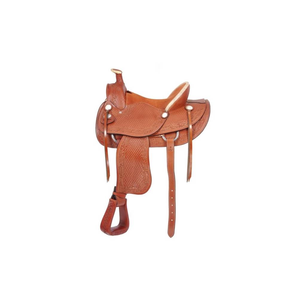 Royal King San Marcos Hard Seat Rancher Saddle