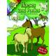 Horses And Ponies Coloring & Sticker Book