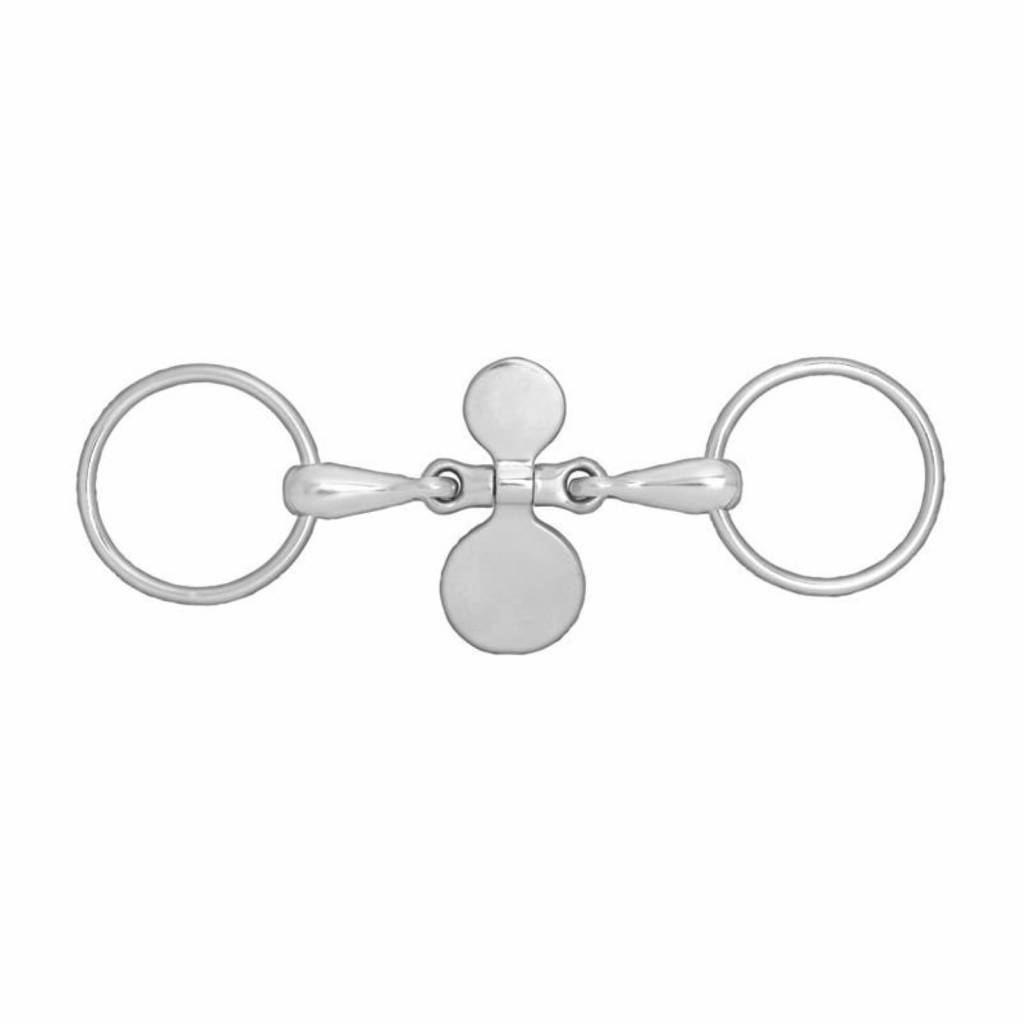 Horze Spoon Mouth Loose Ring Snaffle Bit