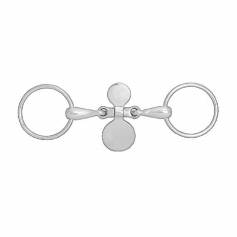 Horze Spoon Mouth Loose Ring Snaffle Bit