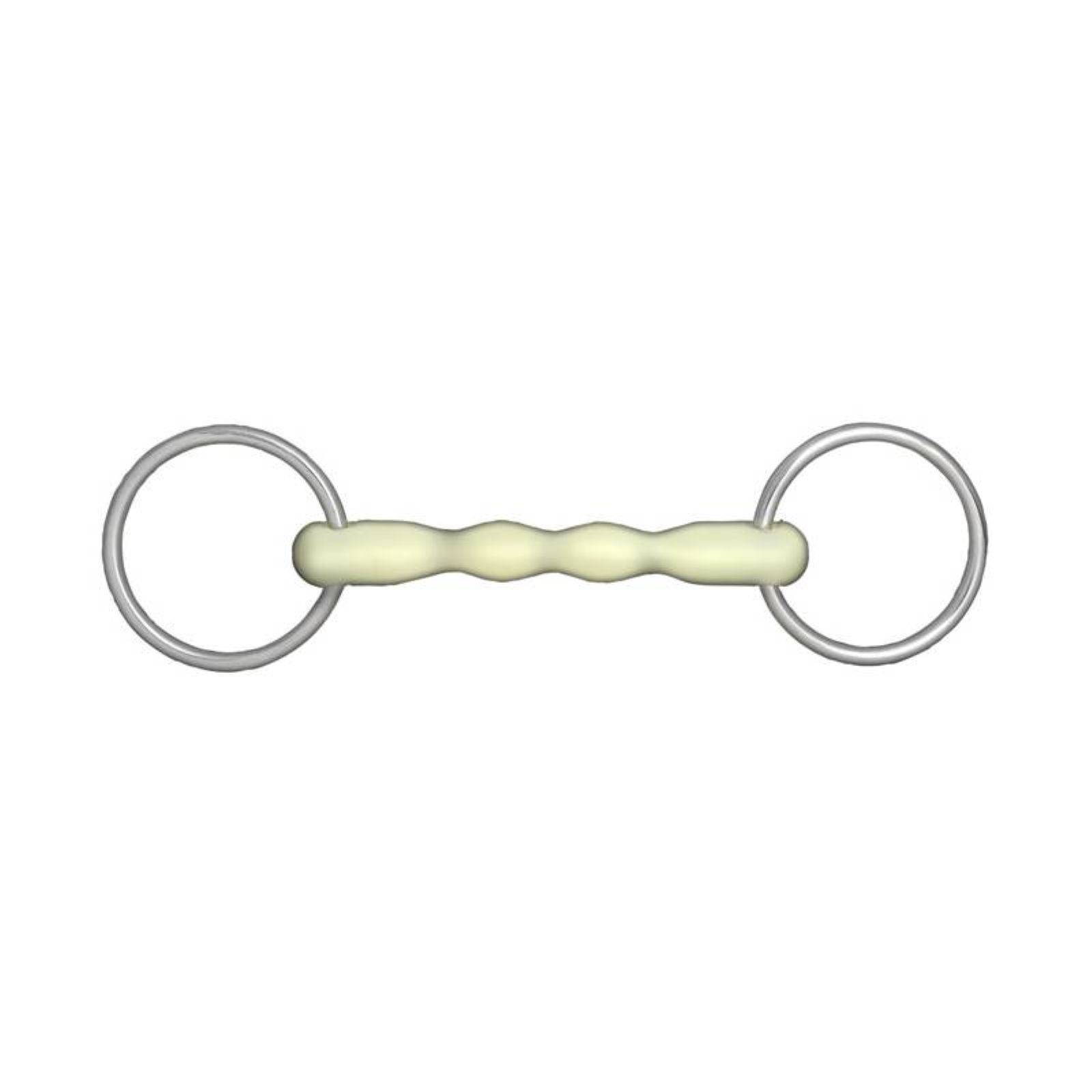 Horze Apple Flavor Mullen Mouth Loose Ring Snaffle Bit