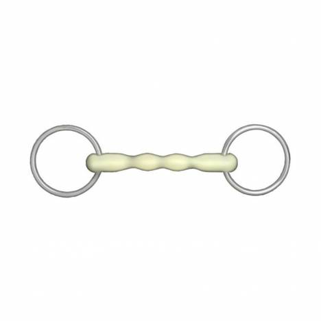 Horze Apple Flavor Mullen Mouth Loose Ring Snaffle Bit