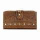 AMERICAN WEST Over the Rainbow Ladies' Tri-Fold Wallet