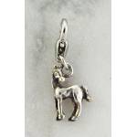 Barbary Horse with  Head Turned Charm
