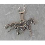 Finishing Touch Mare & Foal Pendant