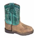Smoky Mountain Toddler Autry Western Boots with Side Zipper