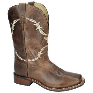 Smoky Mountain Mens Logan Leather Western Boots