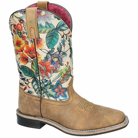 Smoky Mountain Ladies Blossom Leather Western Boots