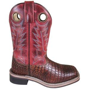 Smoky Mountain Kids Reptile Leather Western Boots