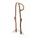 Tory Leather Heavy Weight One Ear Headstall - Tie Ends