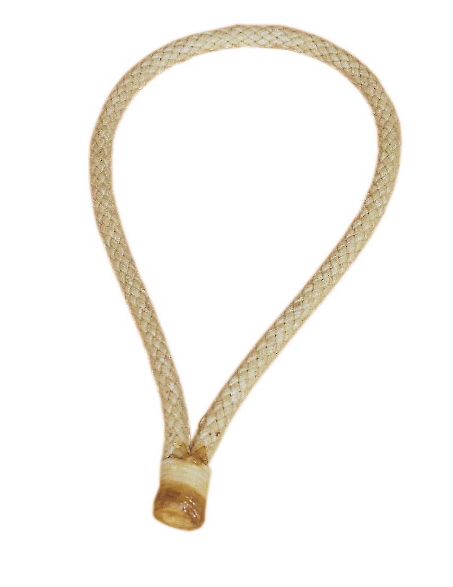 Tory Leather 1/2" Waxed Cord Bosal - Steel Core