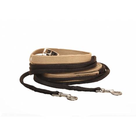Tory Leather Driving Reins - Swivel Snaps & Center Buckles