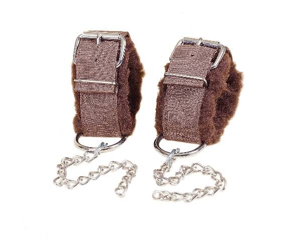 Tory Leather 2" Double Ply Poly Web Kicking Chains - Fleece Lining