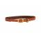 Tory Leather 2-Tone Padded Leather Dog Collar