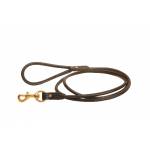 Tory Leather Rolled Leather Dog Leash - 6 ft