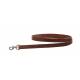 Tory Leather Single Ply Lead W/ Nickel Snap