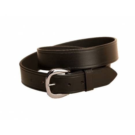 Tory Leather 1 1/2" Plain Belt with Brass Buckle