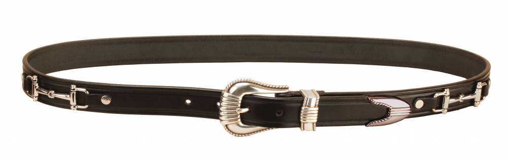 Leather Belt with Brass Buckle – Townsends