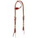 Weaver Leather Flat Sliding Ear Headstall W/Accents