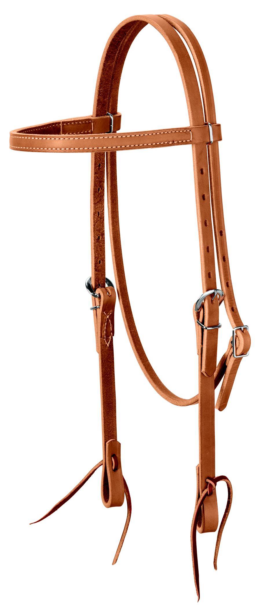 Weaver Leather Harness Leather Brow Band Headstall