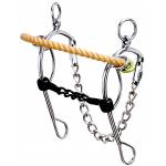 Weaver Leather Combo Sweet Iron Rope Nose Gag Hack