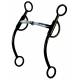 Weaver Leather Prof Thin Style Shank Snaffle W/ Copper Inlay