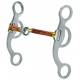 Weaver Leather Prof Argentine Three Pc Snaffle W/Wire Wrapped Mouth