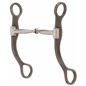 Weaver Leather Shank Snaffle With Copper Inlay