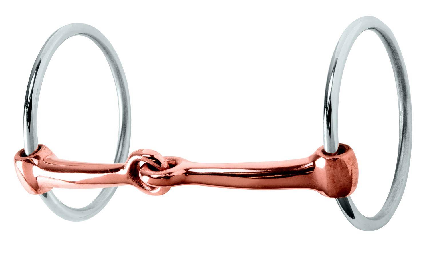 Weaver Leather Ring Snaffle With Copper Mouth