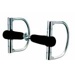 Weaver Leather Rubber Covered D-Ring Snaffle