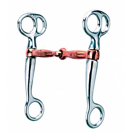 Weaver Leather Tom Thumb Snaffle With Copper Plated Mouth
