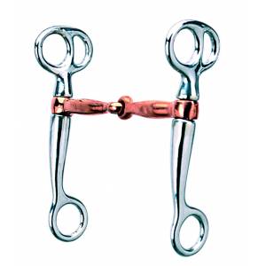 Weaver Leather Tom Thumb Snaffle With Copper Plated Mouth