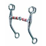 Weaver Leather Tom Thumb Snaffle With  Roller Mouth