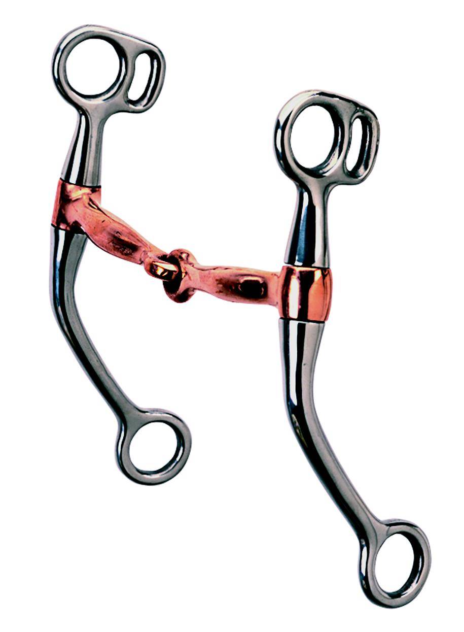 Weaver Leather Tom Thumb Snaffle With  Copper Mouth