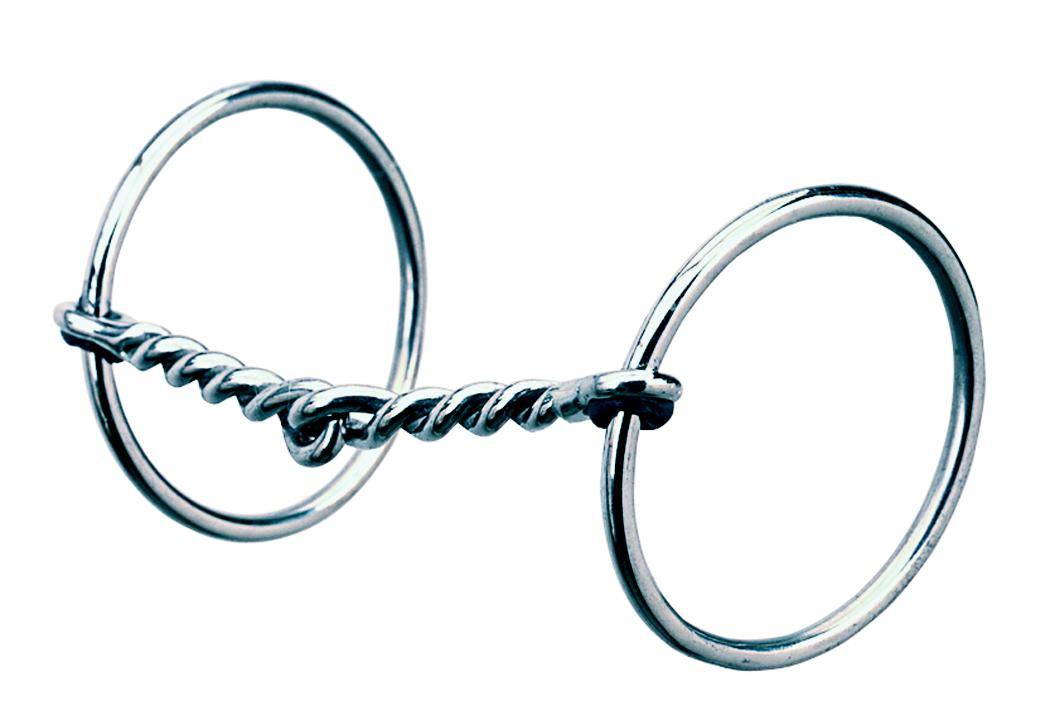 Weaver Leather Single Twisted Wire Snaffle Bit