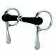 Weaver Leather Rubber Snaffle Mouth Driving Bit