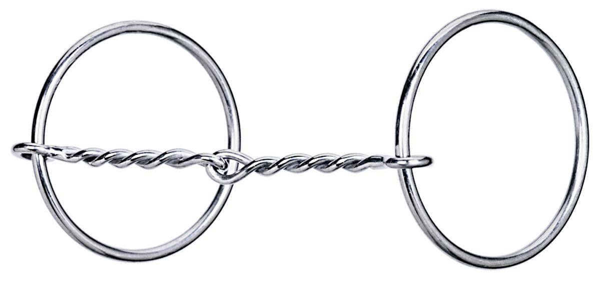Dutton Twisted Wire Ring Snaffle R-35sm 
