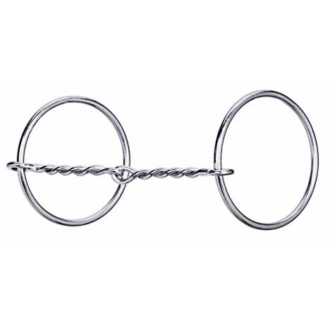 Weaver Leather Thin Twisted Wire Ring Snaffle Bit