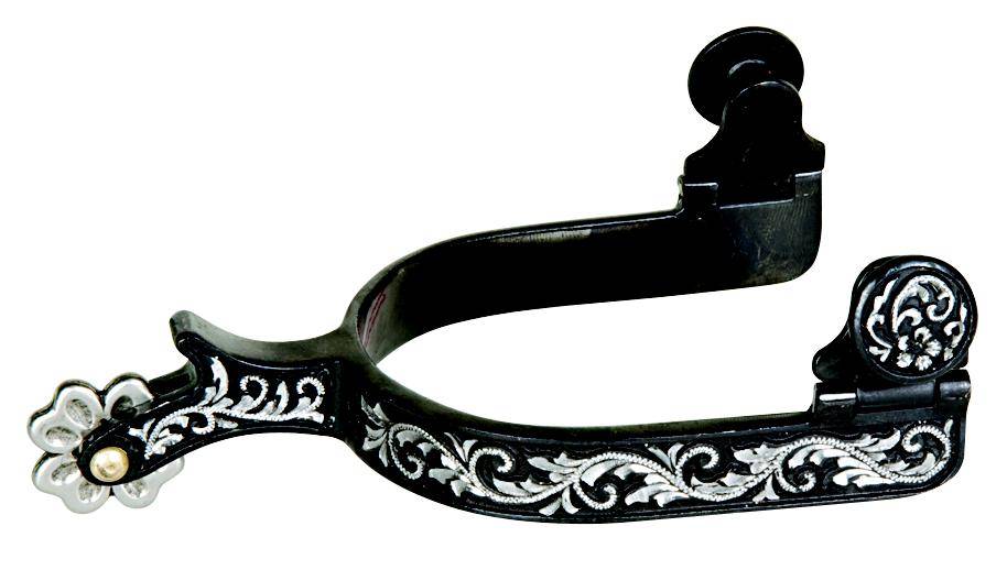Weaver Leather Ladies Spurs With Engraved Trim