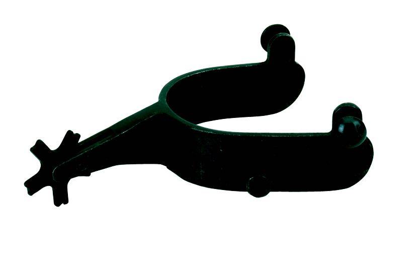 Weaver Leather Men's 22-1/2 Degree Offset Bull Spurs
