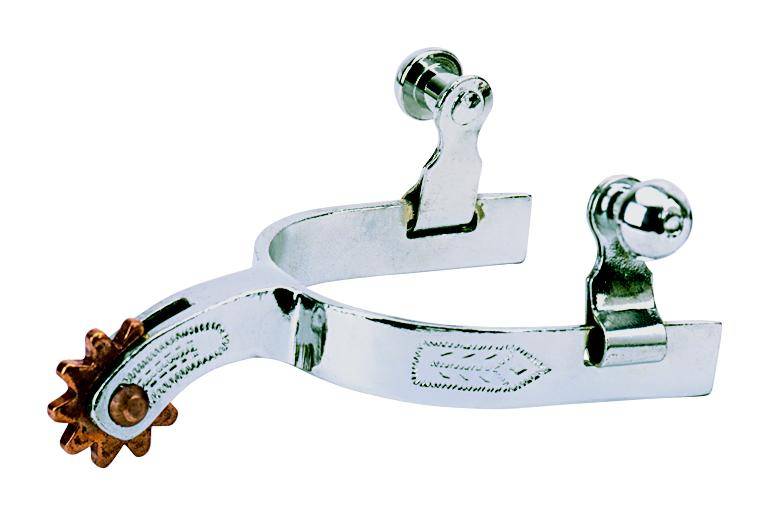 Weaver Leather Kids Spurs With Engraved Band