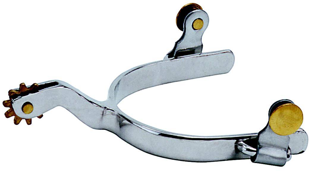 Weaver Leather Ladie's Roping Spurs With Plain Band