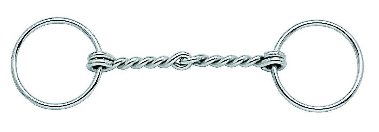 Weaver Leather Draft Single Twisted Wire Snaffle Bit