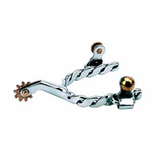 Weaver Leather Kids' Spurs With Twisted Band